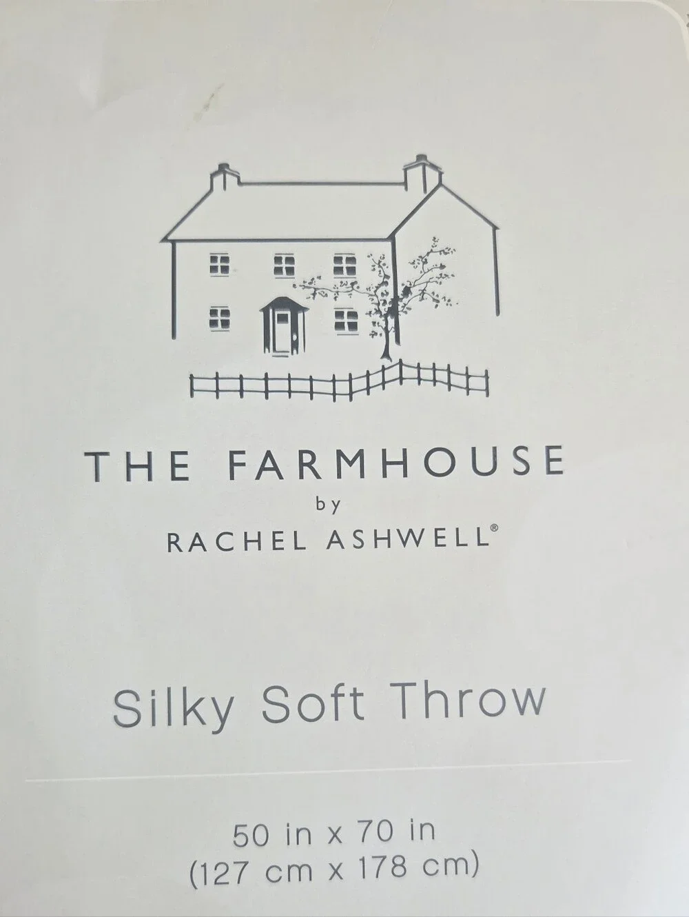Shabby Chic Rachel Ashwell Farmhouse Plush Throw Blanket Blue Floral Pink Cherry